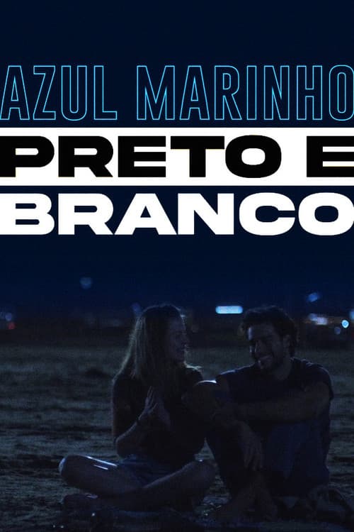 Azul Marinho Preto e Branco