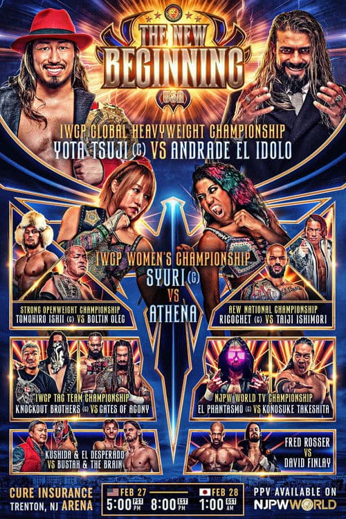 NJPW The New Beginning USA 2026