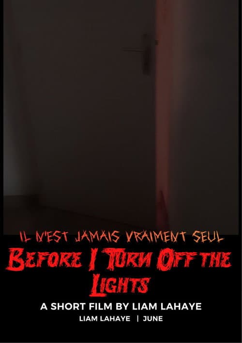 Before I Turn Off the Lights