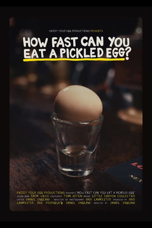 How Fast Can You Eat A Pickled Egg?