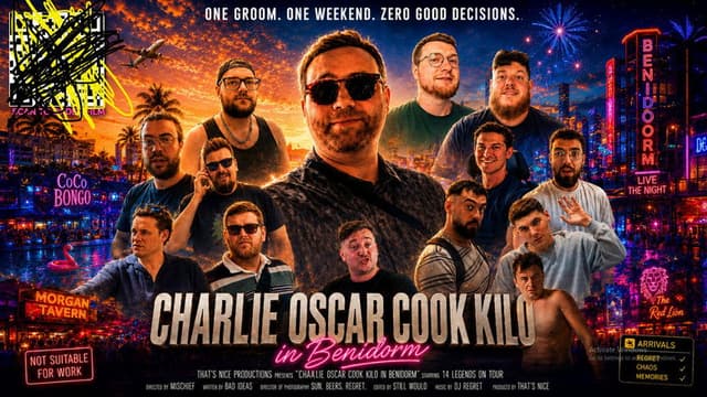 Charlie Oscar Cook Kilo: In Benidorm