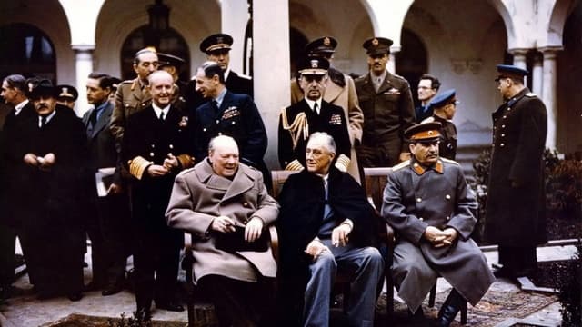 Churchill, Roosevelt & Stalin: The Road to Yalta