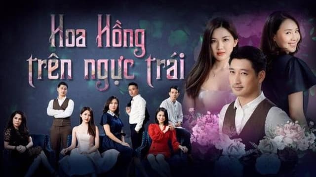 Hoa hồng trên ngực trái