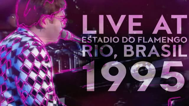 Elton John - Estadio Do Flamengo, Rio, Brasil 1995