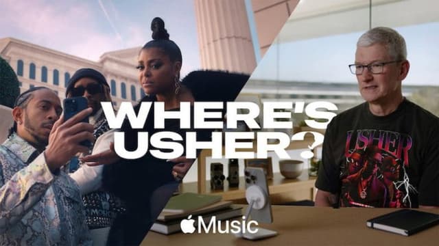 Where's Usher?