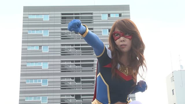 Superheroine Sophisticated in Spandex Suit Is Defeated by Villains (2013)