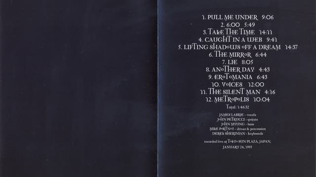 Dream Theater – Live At Tokyo Sun Plaza