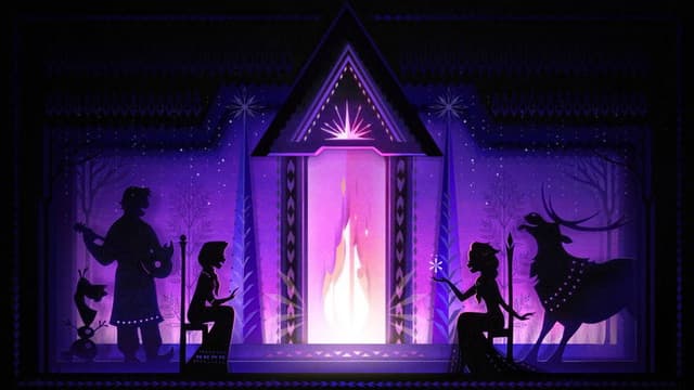 Arendelle Castle Yule Log: Cut Paper Edition
