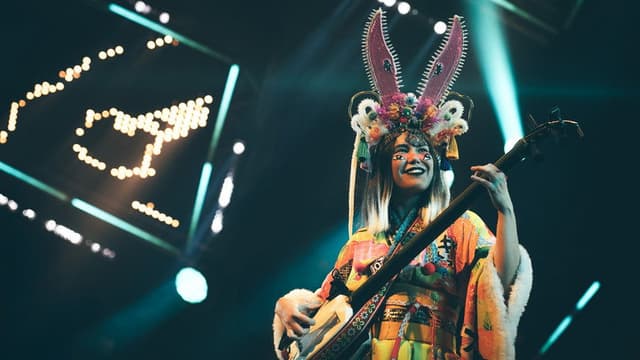 Mitsune en concert aux Trans Musicales de Rennes 2024