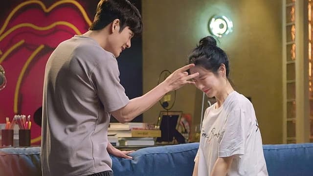 The Effect of a Finger Flick on a Breakup