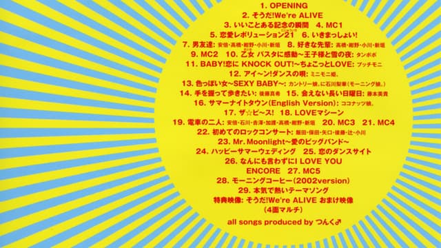 Morning Musume. 2002 Spring "LOVE IS ALIVE!" at Saitama Super Arena
