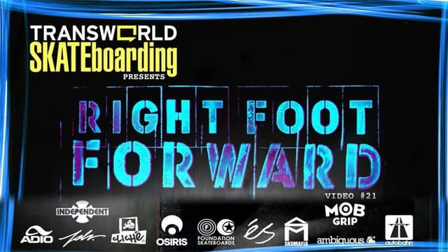 Right Foot Forward